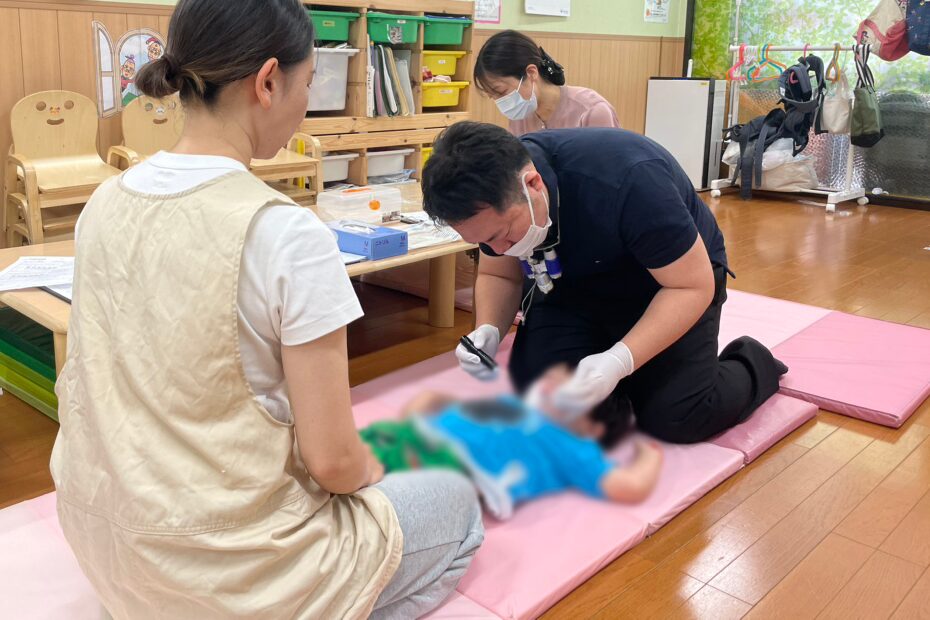 歯科健診（どんぐり保育園様）